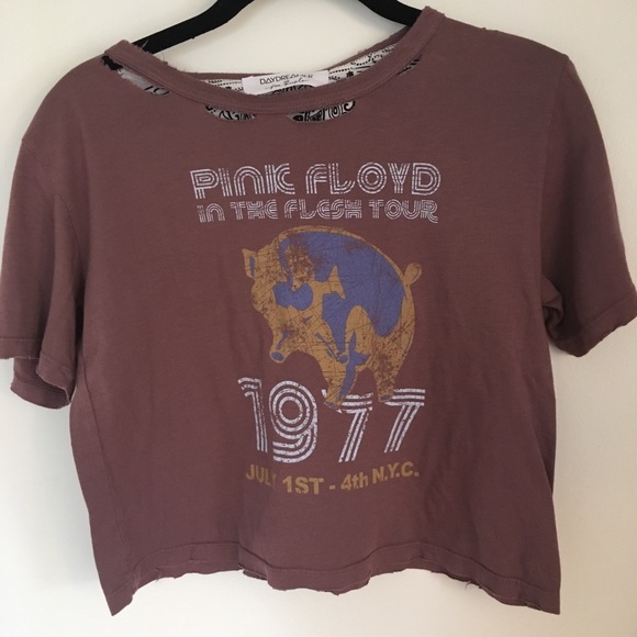 Vintage band crop tops Clearance